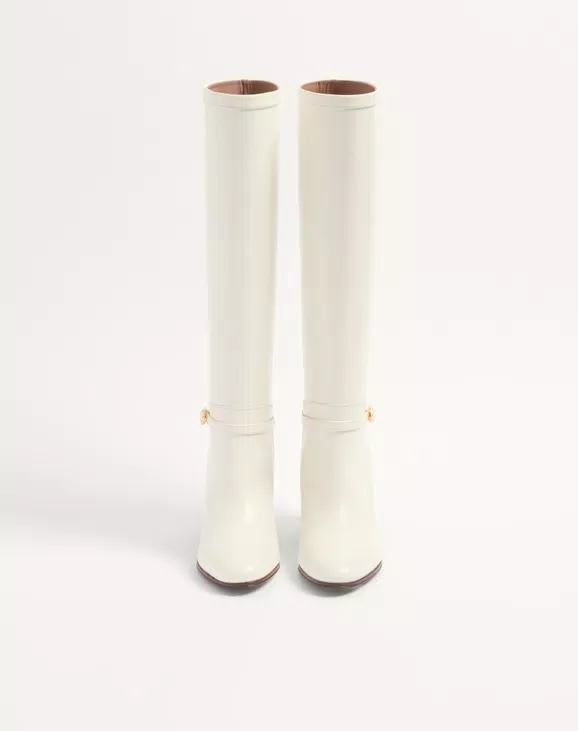 Valentino Pattie Calfskin Boot 75Mm - Image 6